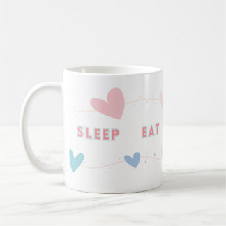 Sleep Eat Read Repeat Mug