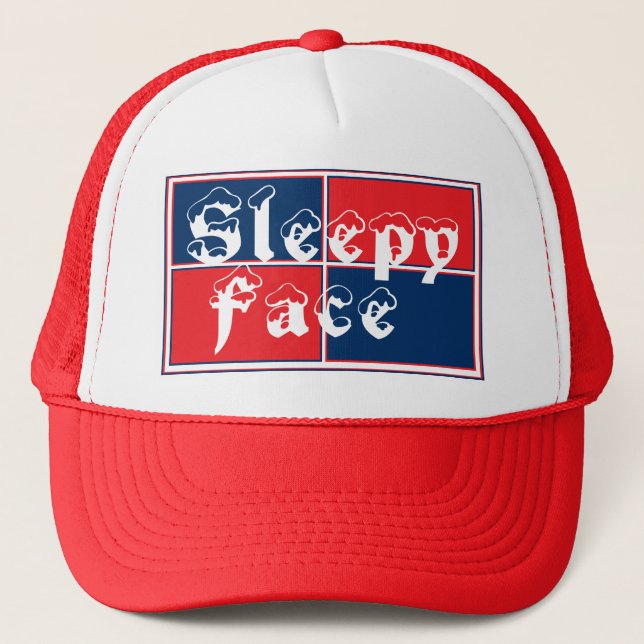 Sleep Face: Trucker Hat (Front)