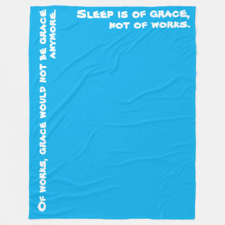 Sleep Good Fleece Blanket