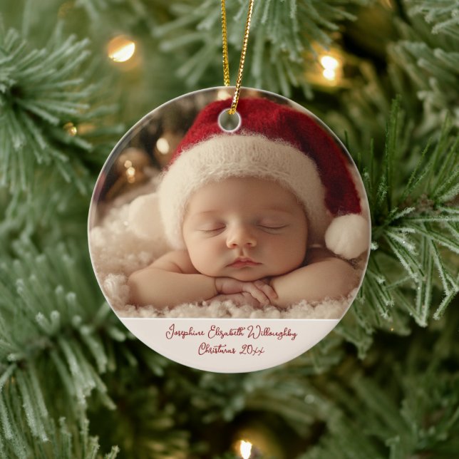 Sleep in Heavenly Peace  Ceramic Tree Decoration (Tree)
