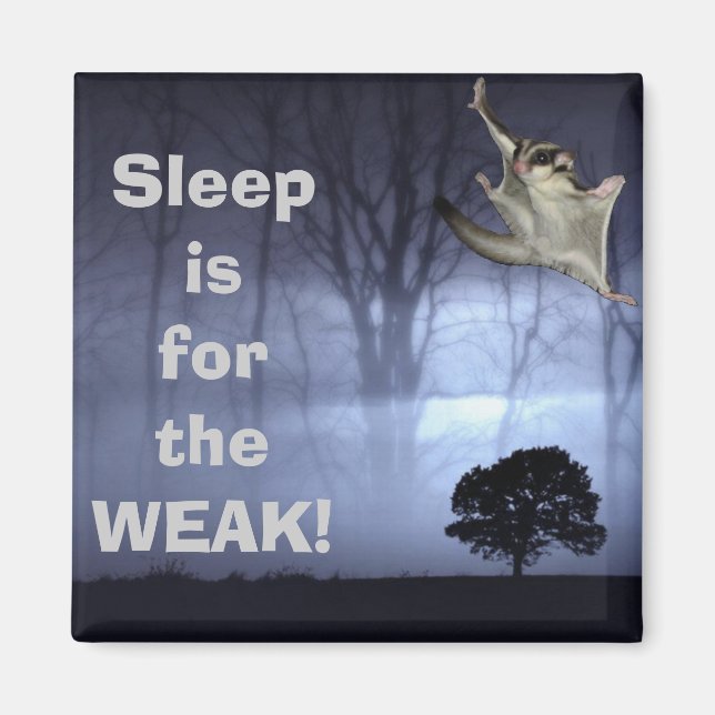 Sleep is for the WEAK! Magnet (Front)