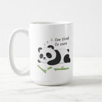 Sleep Mode Panda – Cute Lazy Bear Art