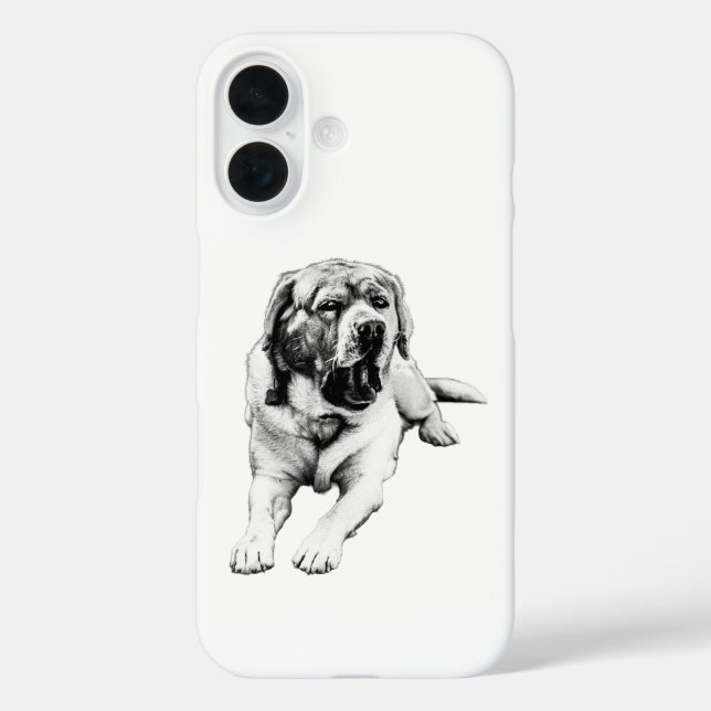 Sleep Mode – Yawning Lab Case-Mate iPhone Case (Back)