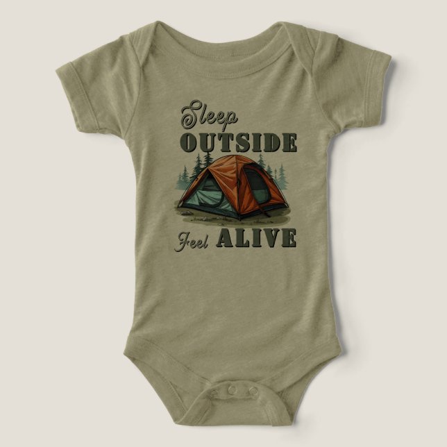 Sleep Outside, Feel Alive (Design Front)