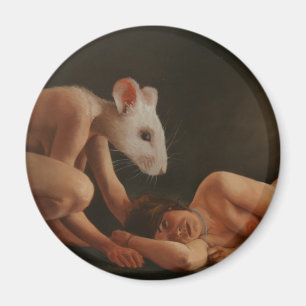 Sleep Over Magnet