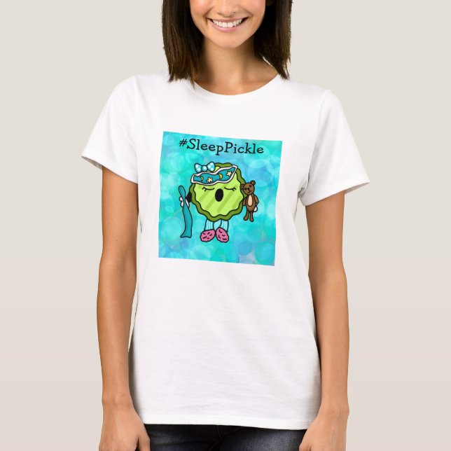 Sleep Pickle | Sweet Pickle Pun T-Shirt (Front)
