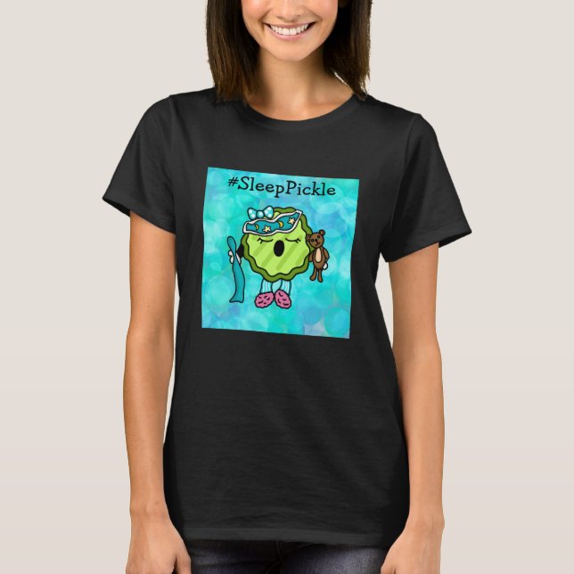 Sleep Pickle | Sweet Pickle Pun T-Shirt (Front)