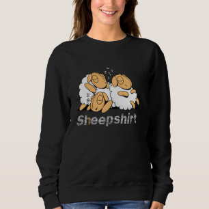 Sleep Pj Pyjamas Sheep Nightgown Night Sweatshirt
