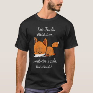 Sleep Pyjamas Nightdress Fox 1 T-Shirt