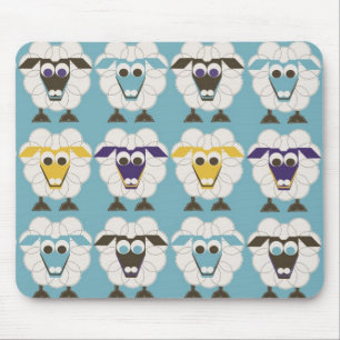 Sleep-Sheep - LONVIG by MINYMO Mouse Pad