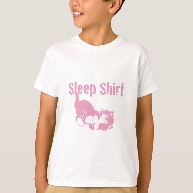 Sleep Shirt in Pink (Front)