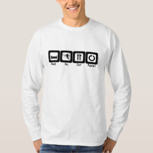 Sleep Ski Eat Repeat T-Shirt