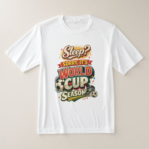 Sleep Sorry It’s World Cup Vintage Funny T-Shirt