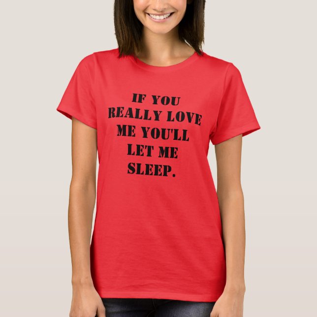 Sleep T-Shirt (Front)