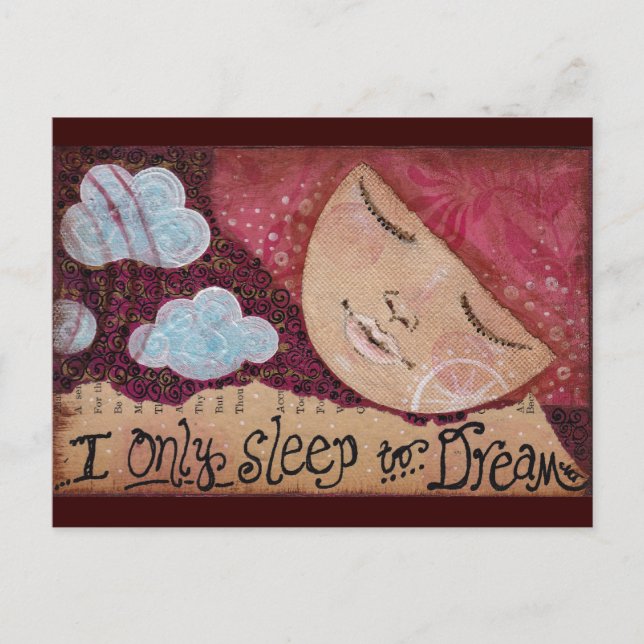"Sleep to Dream" Postcard (Front)