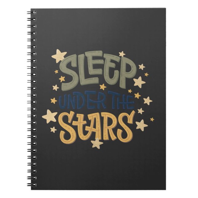 Sleep Under the Stars Notebook (Front)