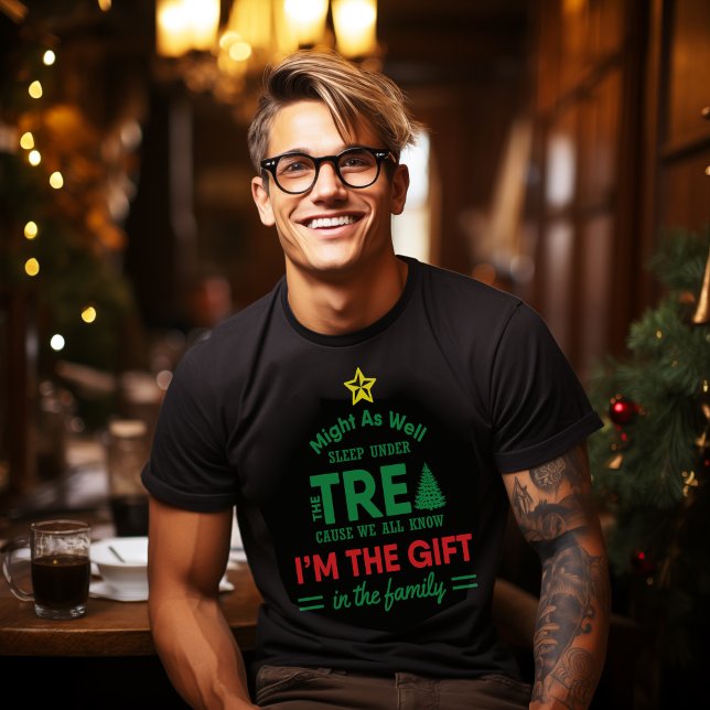 Sleep Under the Tree I'm Gift T-shirt Christmas  (Creator Uploaded)