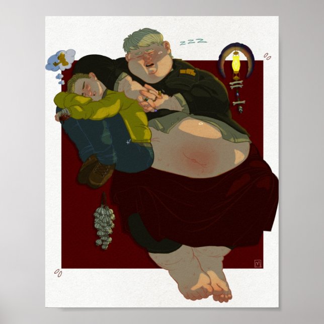 sleepiest guys ever poster (Front)