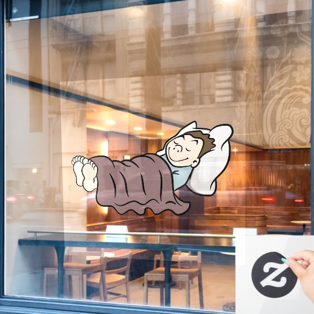 Sleeping (Cafe Window)