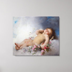 Sleeping Angel Canvas Print