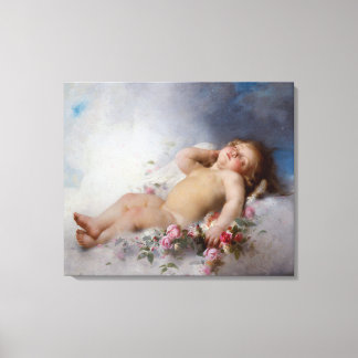 Sleeping Angel Canvas Print