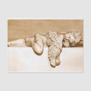 sleeping angel tissue paper