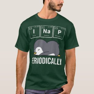 Sleeping Antarctic Animal I Nap Periodically PJ Cu T-Shirt