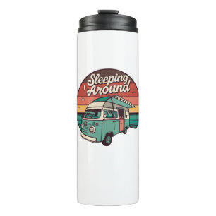 Sleeping Around Camper Thermal Tumbler
