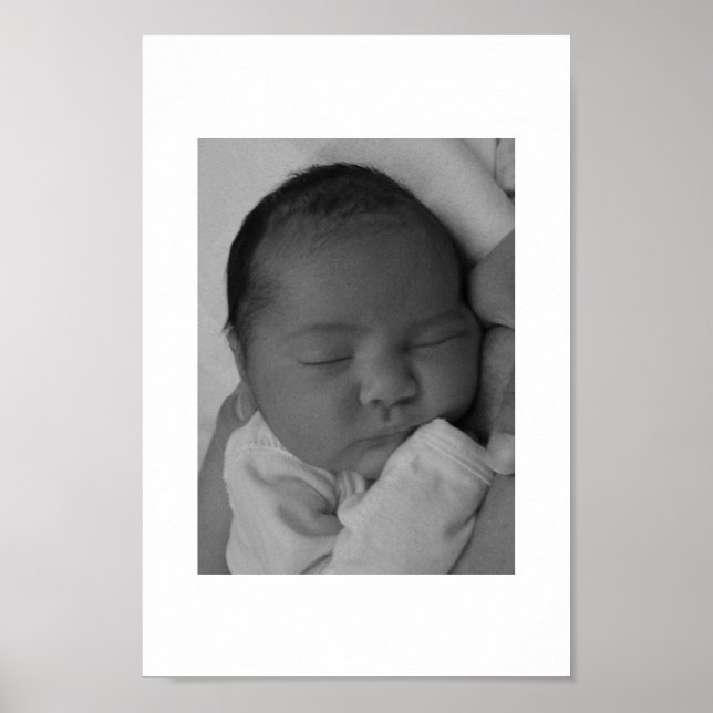 Sleeping Baby Poster (Front)