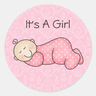 Sleeping Baby Sticker