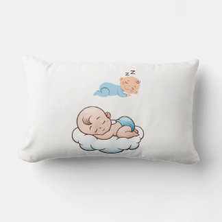 Sleeping Baby Twins Cushion | Adorable Baby Brothe