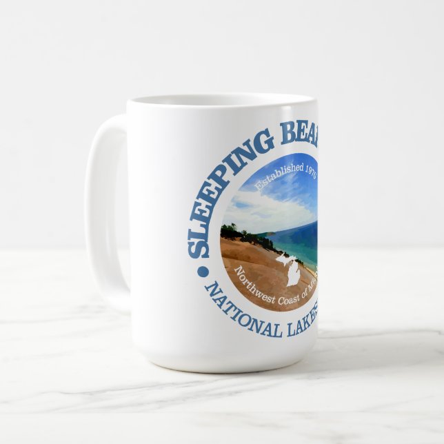 Sleeping Bear Dunes Coffee Mug (Front Left)