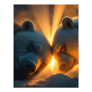 Sleeping Bears Dreamland Photo Print