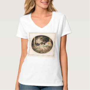 Sleeping Beauty by Louis Icart T-Shirt