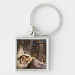 Sleeping Beauty Key Ring