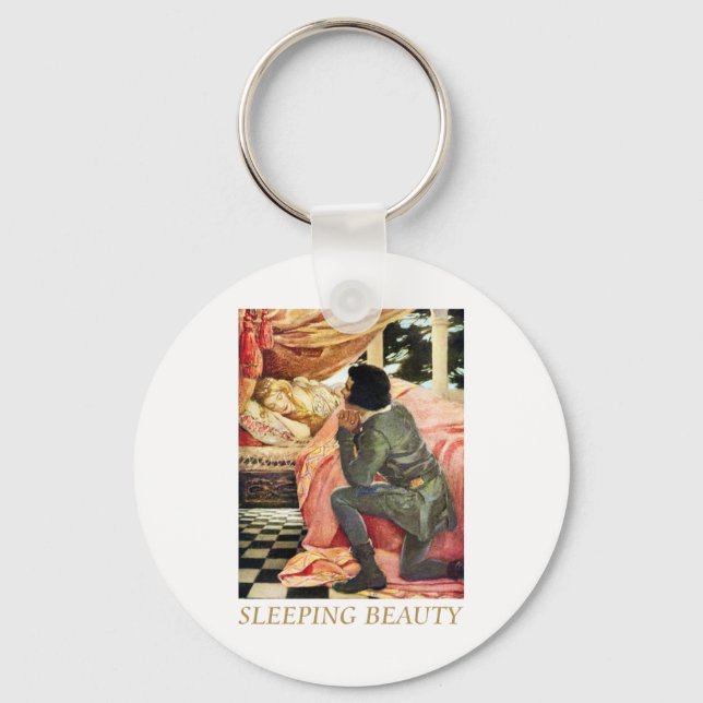 Sleeping Beauty Key Ring (Front)