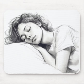 SLEEPING BEAUTY MOUSE PAD