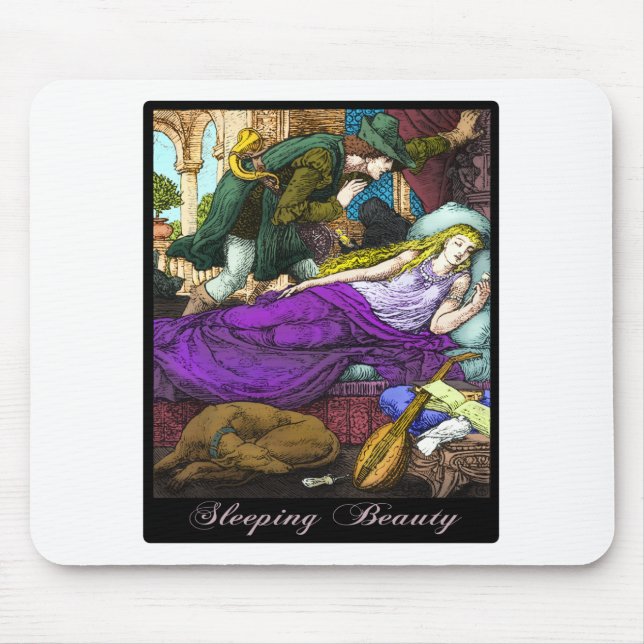 Sleeping Beauty Mouse Pad (Front)