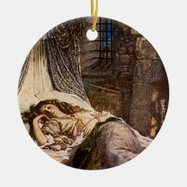 Sleeping Beauty Ornament (Front)