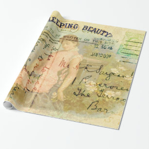 Sleeping Beauty Wrapping Paper