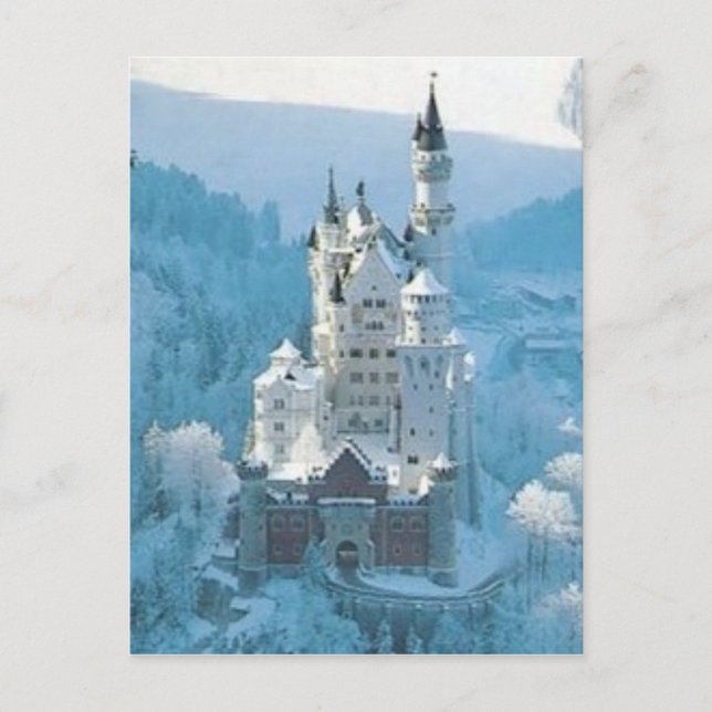 Sleeping Beauty's Castle Postcard (Front)