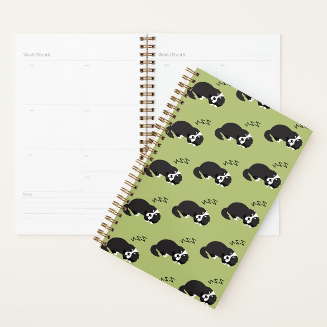 Sleeping Bernese Mountain Dog Animals Lover ZZZ Planner (Display)