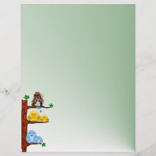 Sleeping Birds Letterhead