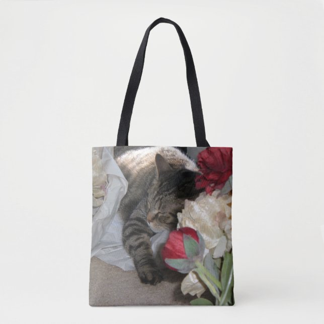 Sleeping Boulb Tote Bag (Front)