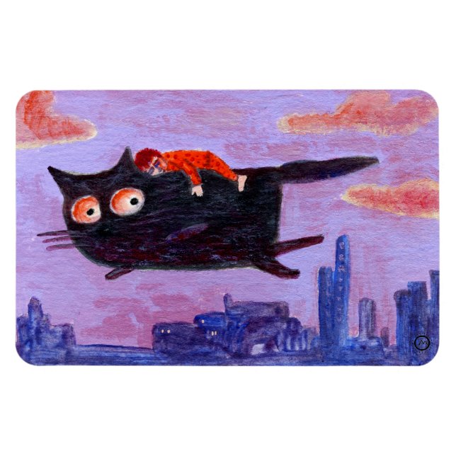 sleeping boy magnet (Horizontal)