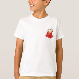 Sleeping Bread Jam Blanket Kids T-Shirt