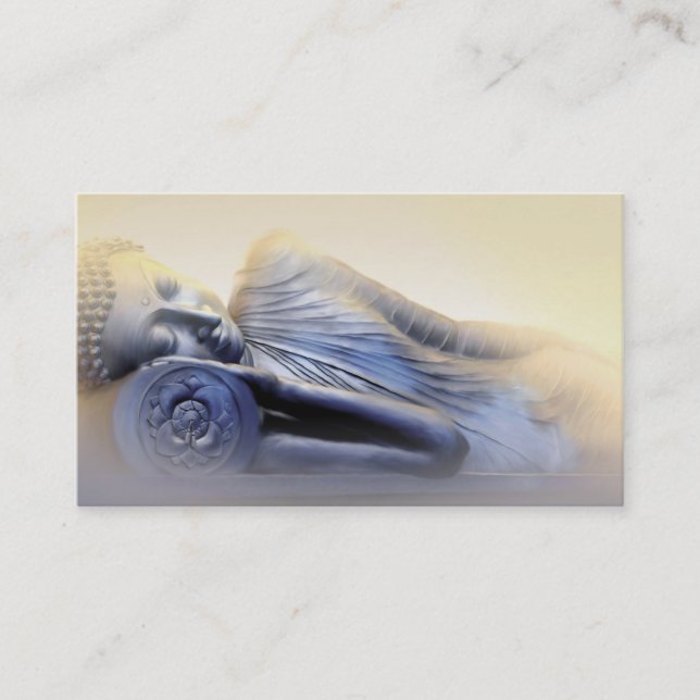 Sleeping Buddha II Business Card (Front)