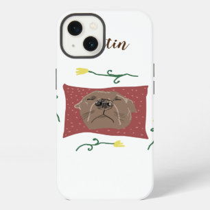 Sleeping Bulldog Dog iPhone 13 Case