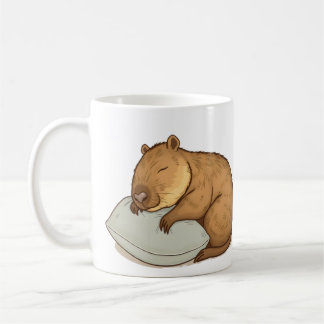 sleeping Capybara Sleepybara Coffee Mug