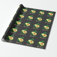 Sleeping Cat Avocado Cute Vegetable Animal Pun